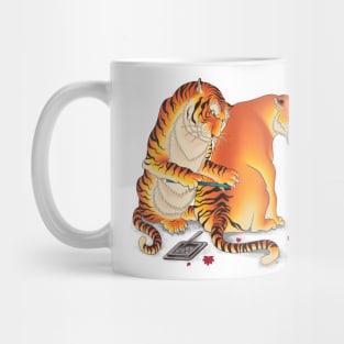 How The TIger Got It Stripes Mug